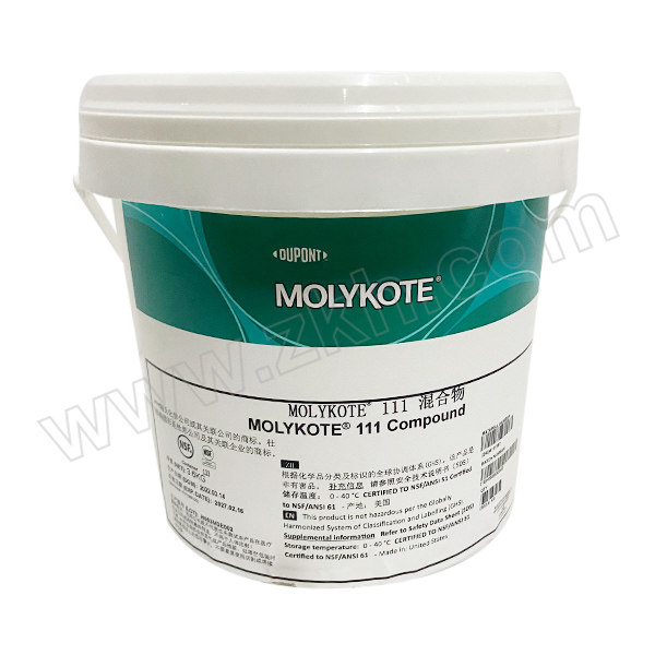 MOLYKOTE/摩力克 多用途硅脂 111-T 半透明 3.6kg 1桶
