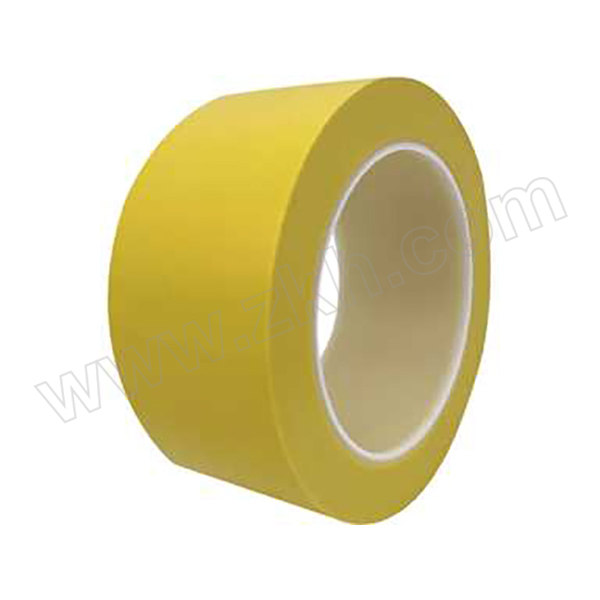ZKH/震坤行 PVC警示胶带PE管芯 黄色 48mm×33m 1卷