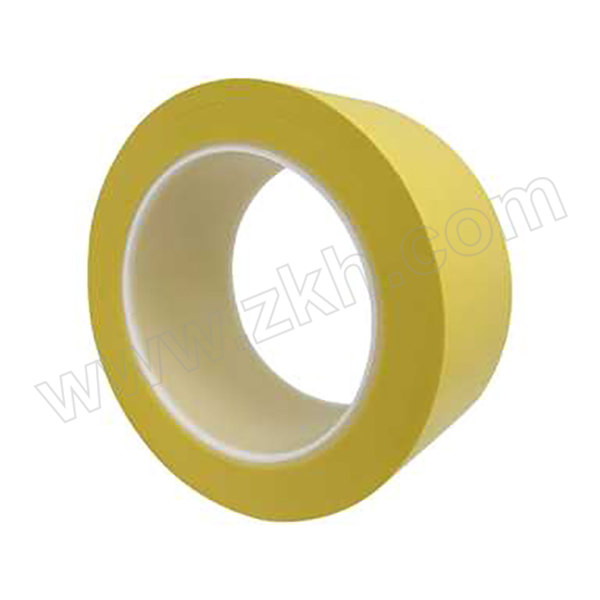 ZKH/震坤行 PVC警示胶带PE管芯 黄色 48mm×33m 1卷
