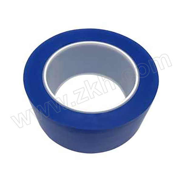 ZKH/震坤行 PVC警示胶带PE管芯 蓝色 48mm×33m 1卷