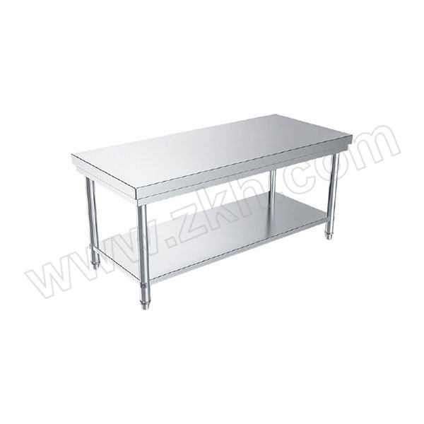 LECON/乐创 201不锈钢工作台 LC-J-PB1208 台面承重150kg 尺寸1200×800×800mm 1台