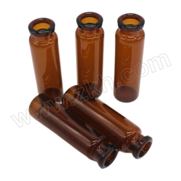 I-QUIP/芯硅谷 20mm钳口顶空样品瓶 C2183-04-100EA 棕色 20mL 22.25×75.5mm 圆底 配套盖垫C5993 20mm钳口盖垫 1包