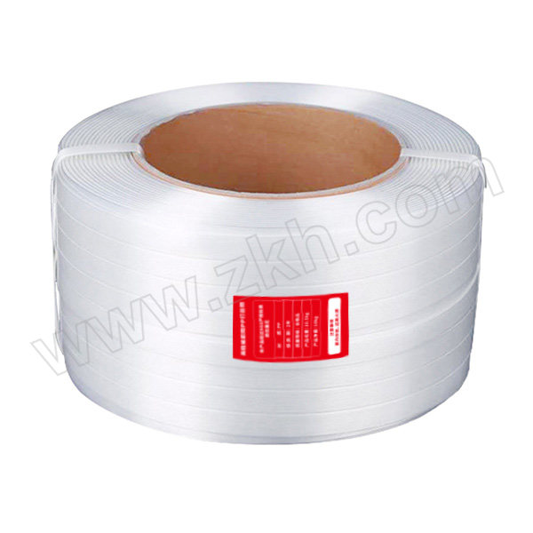 ZKH/震坤行 打包带 PP1207-全新透明 纸管0.5kg 毛重10.5 kg 1卷
