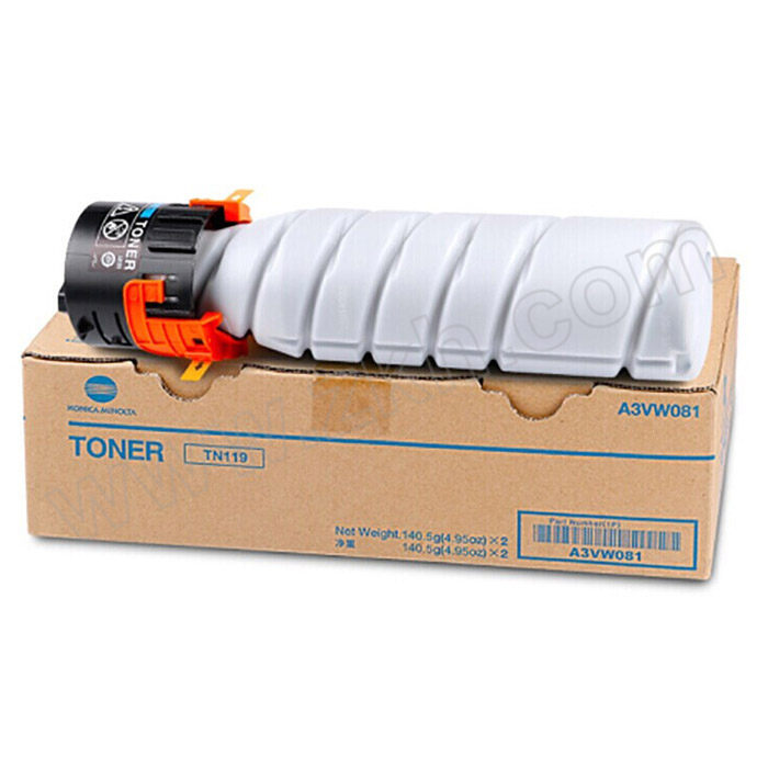 KONICAMINOLTA/柯尼卡美能达 碳粉 TN119 黑色 适用195/205i/206/225i/226/246/7723 1支