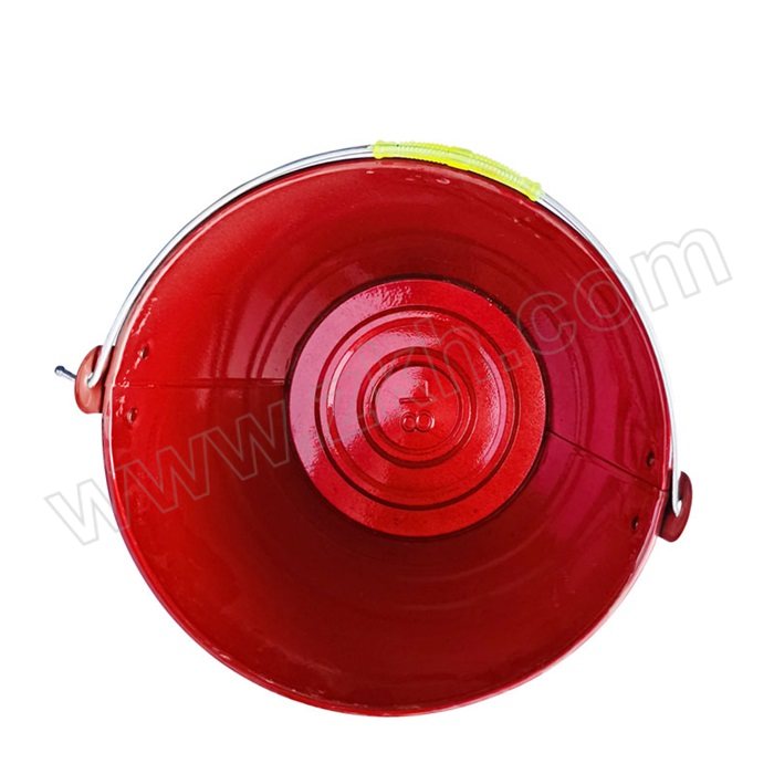 TYZ/天意州 圆形消防桶 TYZ-XFT01 230×220mm 红色 8L 1个