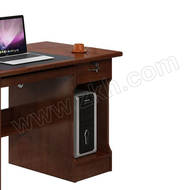 LANRAN/兰冉 1.2米单人位办公桌子(不含椅) LR-ZYZ0901 尺寸1200×700×760mm 无屏风 无线槽 1张