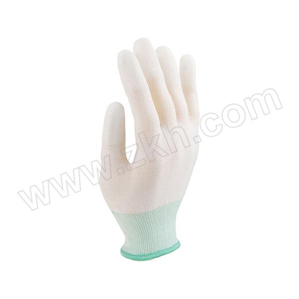 AIWIN ECO-Xtrflex 涤纶白PU手套(指浸) 10335 M(8) 白色 PU指尖涂层 1副