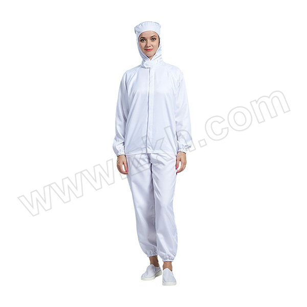 HYJJ/翰洋洁净 生产车间食品厂工作服 H1107JF2XL 2XL 白色 1套