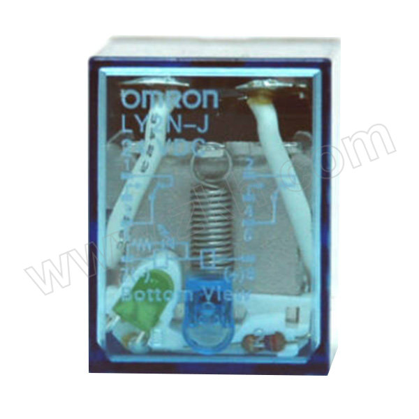 OMRON/欧姆龙 LYJ系列一般通用继电器 LY2N-J DC24 BY OMI 1个