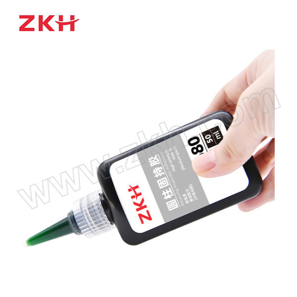 ZKH/震坤行 圆柱固持胶 8680-绿色 50mL 1支