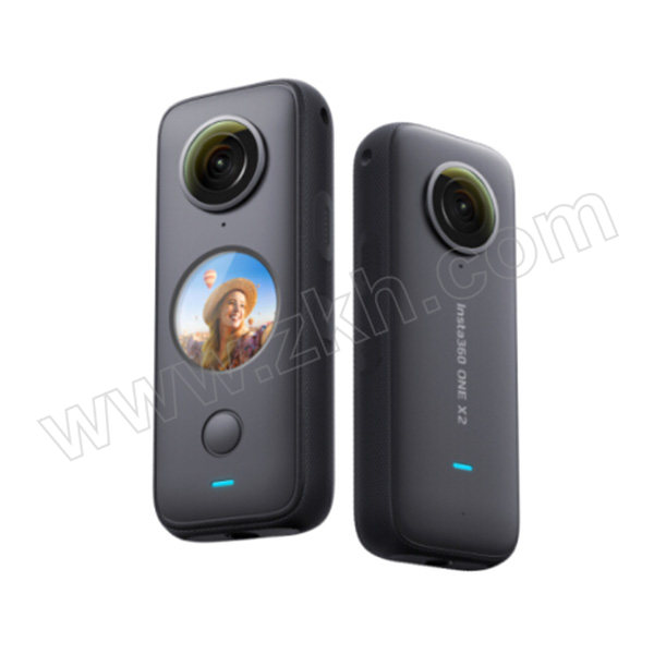INSTA360 运动相机 ONE X2 包括 1×ONEX2 1×子弹时间配件（隐形自拍杆+多功能子弹时间手柄三脚架) 1×64GB MicroSD存储卡、1x 镜头保护套、1×升级版镜头保护镜、1x ONE X2 专用冷靴、1x RØDE Wireless GO定制版专用冷靴 1套