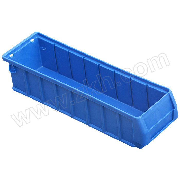 INDASBECK/英达斯贝克 分隔式零件盒 LFS2-B 外尺寸400×110×90mm 内尺寸358×90×85mm 蓝色 1个