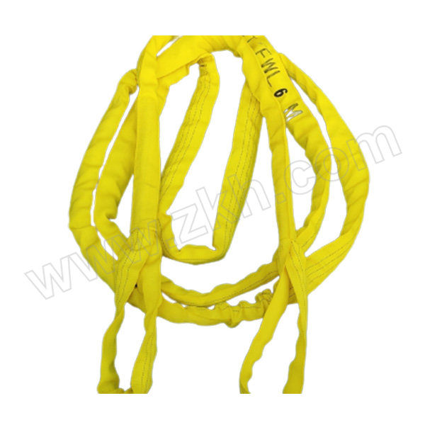 SANSUI/山水 圆形吊环吊装带 4T4m 黄色 6倍安全系数 1根