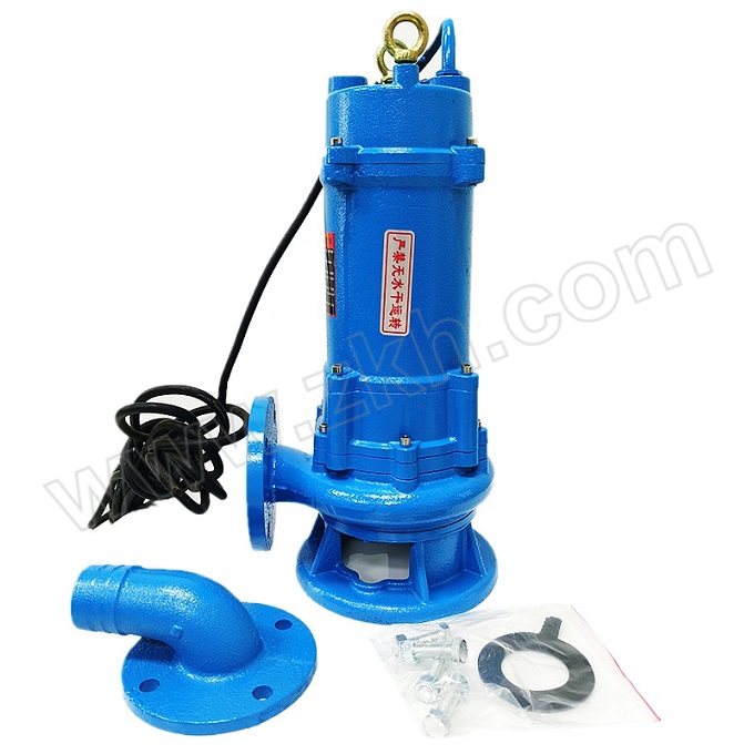 FIRST PUMP/第一水泵 切割潜污泵 50WQK15-15-1.5 出口50mm 额定流量15m³/h 额定扬程15m 1.5kW 380V 1台