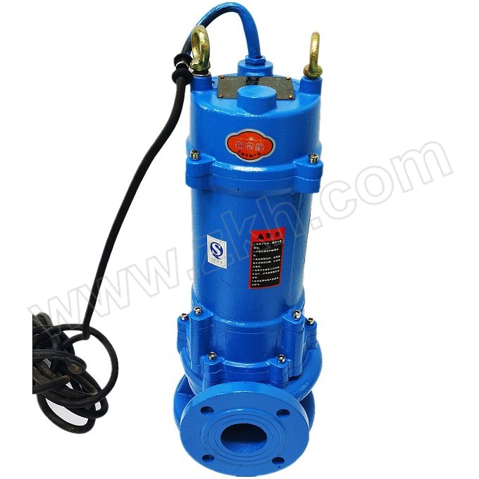 FIRST PUMP/第一水泵 切割潜污泵 50WQK15-15-1.5 出口50mm 额定流量15m³/h 额定扬程15m 1.5kW 380V 1台