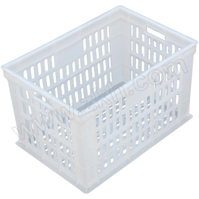 INDASBECK/英达斯贝克 周转筐 BK15KG-W 外尺寸470×315×270mm 内尺寸440×285×260mm 白色 1个
