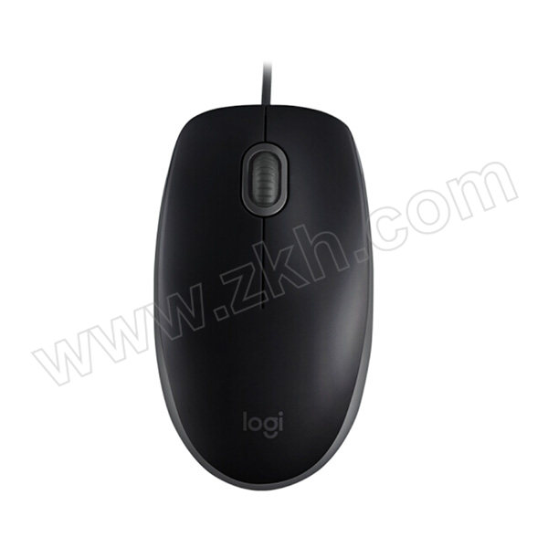 LOGITECH/罗技 有线鼠标 M110 USB接口 黑色 1个