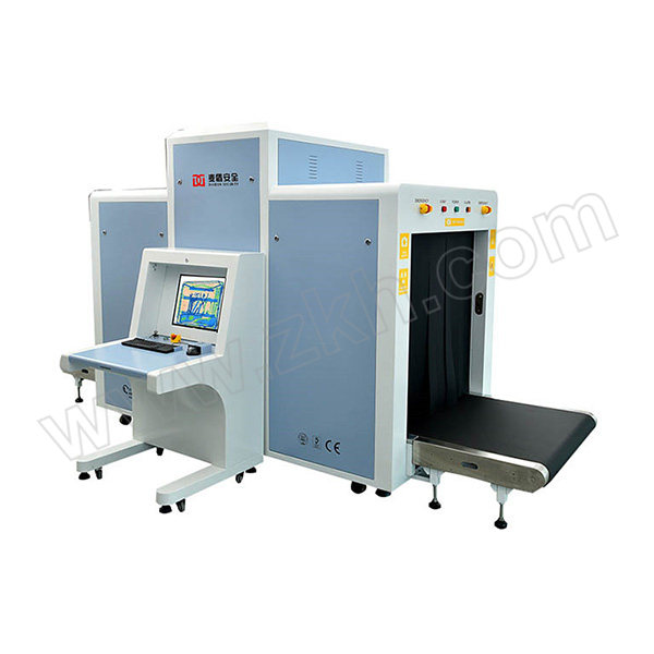 MAIDUN/麦盾 X光安检机 MD-100100T 通道尺寸1×1m 外观尺寸4.855×1.295×1.916m 穿透力≥22mm钢板 1台