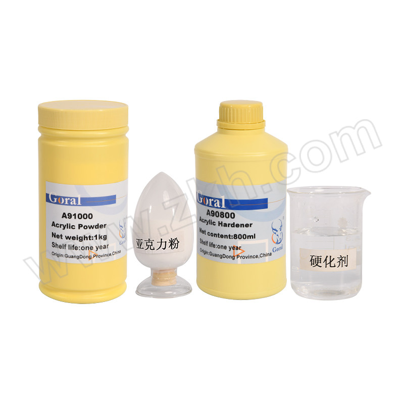 GORAL/斑羚 环氧树脂（冷镶嵌用套装） A级 1kg(粉状)+800mL(液体) 2瓶 1组