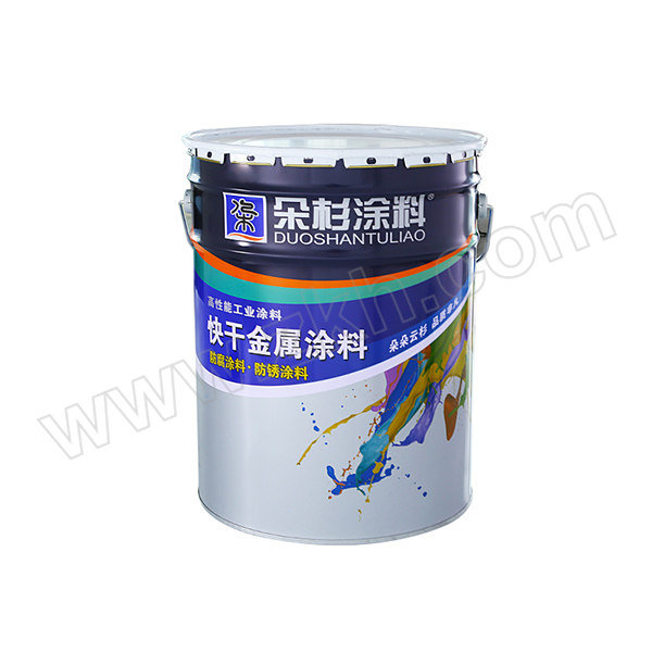DUOSHANQI/朵杉漆 氯化橡胶面涂料 白色 20kg 1桶