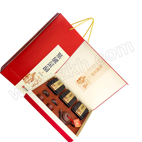 EFUTON/艺福堂 乌龙茶 铁观音紫砂茶韵礼盒 168g 1盒
