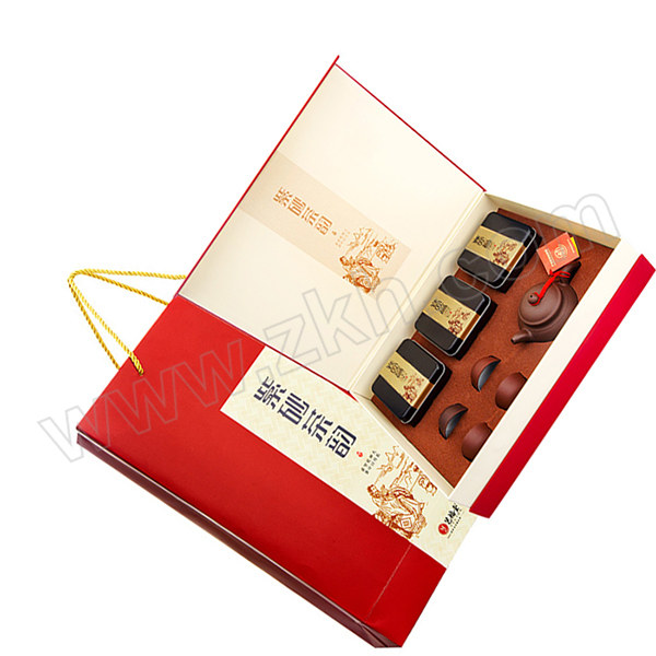 EFUTON/艺福堂 乌龙茶 铁观音紫砂茶韵礼盒 168g 1盒