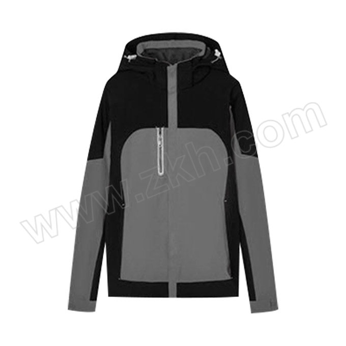 GANGMI/钢米 户外防寒冲锋衣 #666 3XL 灰色 聚酯纤维 1件