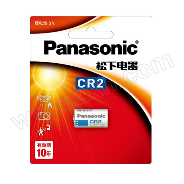 PANASONIC/松下 3V锂电池 CR2 1个
