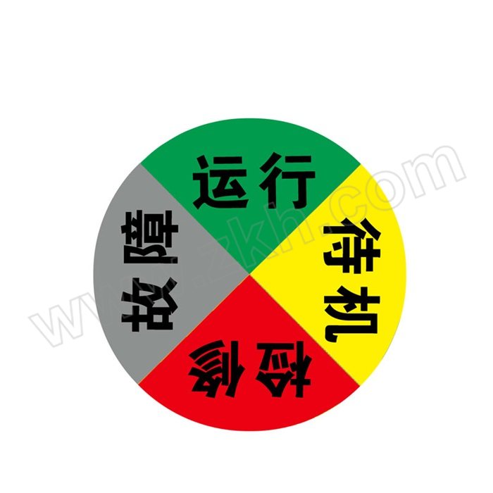 TYZ/天意州 强磁设备状态牌 BSP02 亚克力 10×10cm 1个