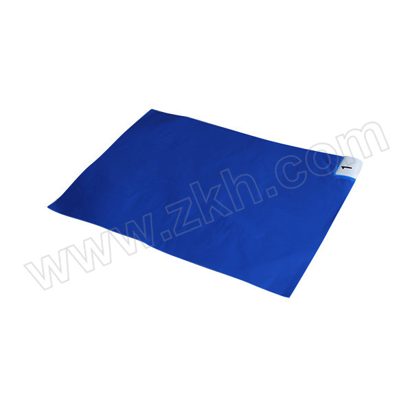 ZKH/震坤行 粘尘垫 ZCD-3 每层24×36"(600×900mm) 蓝色 厚0.03mm 30层×10本 1箱