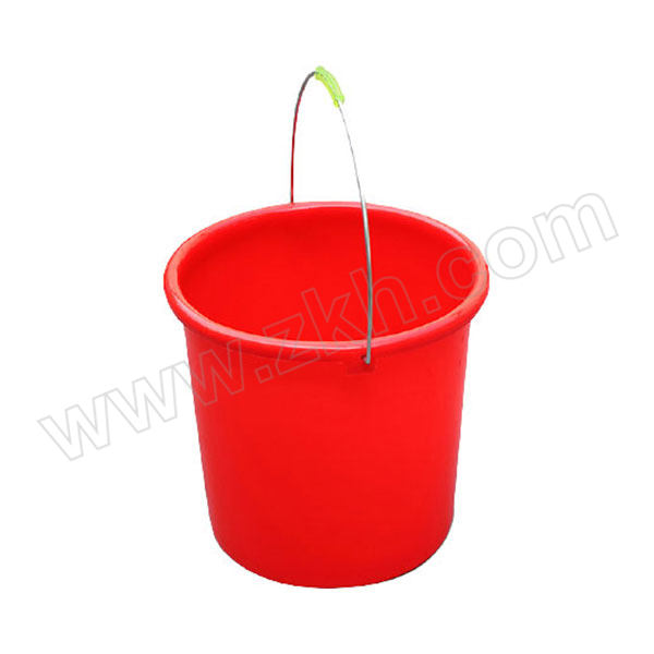 HAIYASEN/海亚森 手提塑料水桶 TK-2011 19L 红色 33×30cm 1个