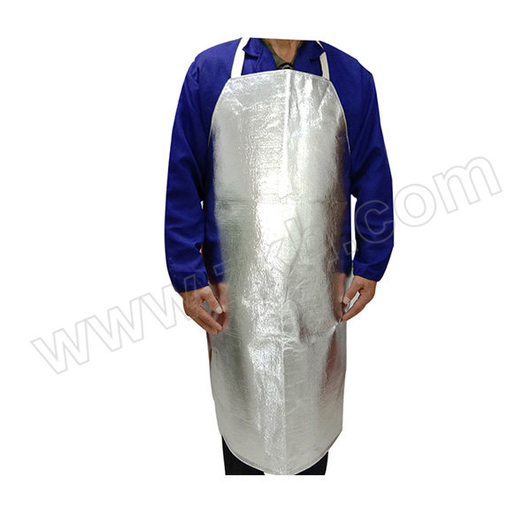 MN/孟诺 1000度铝箔隔热防火围裙 Mn-wq1000 均码 长96cm 1件