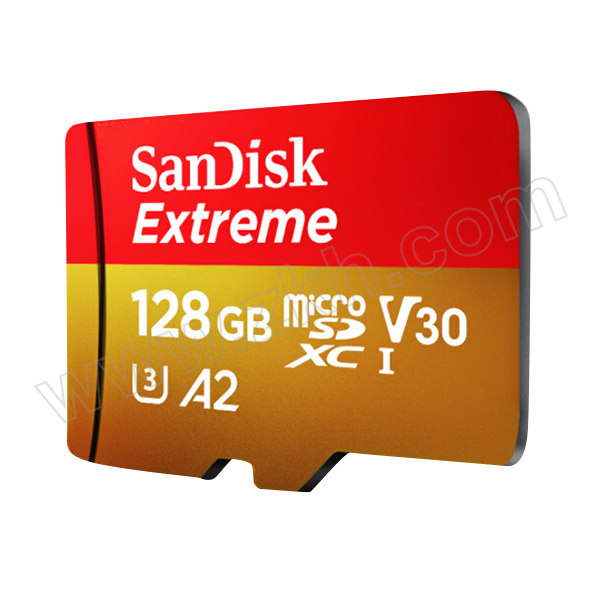 SANDISK/闪迪 TF(MicroSD)存储卡 128GB U3 C10 A2 V30 4K 读速160MB/s或读速190MB/s 新款参数升级 新老款随机发货 1个