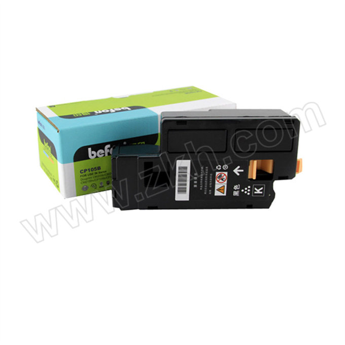 BEFON/得印 粉盒 CP105B 黑色 适用CP105b 205b CM205b CP215 215W CM215b 215f 1支 1盒