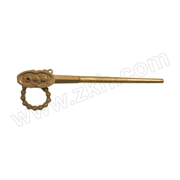AmpcoSafetyTools/安博科防爆工具 防爆铝青铜链条式管子钳 EU0685A 65mm 1把
