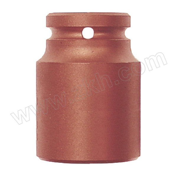 AmpcoSafetyTools/安博科防爆工具 3/4"铍青铜防爆公制六角机动长套筒 CD4022B 22mm 1只