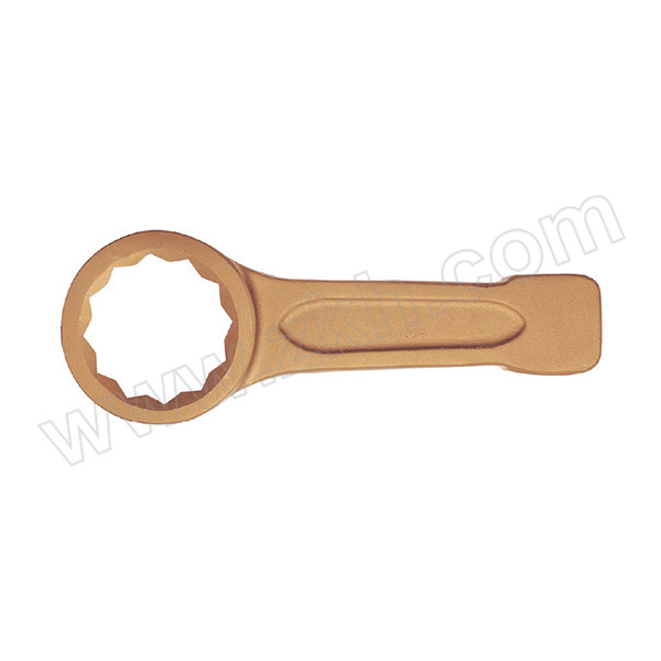 AmpcoSafetyTools/安博科防爆工具 防爆铍青铜12角敲击梅花扳手 AH0032B 32mm 1把