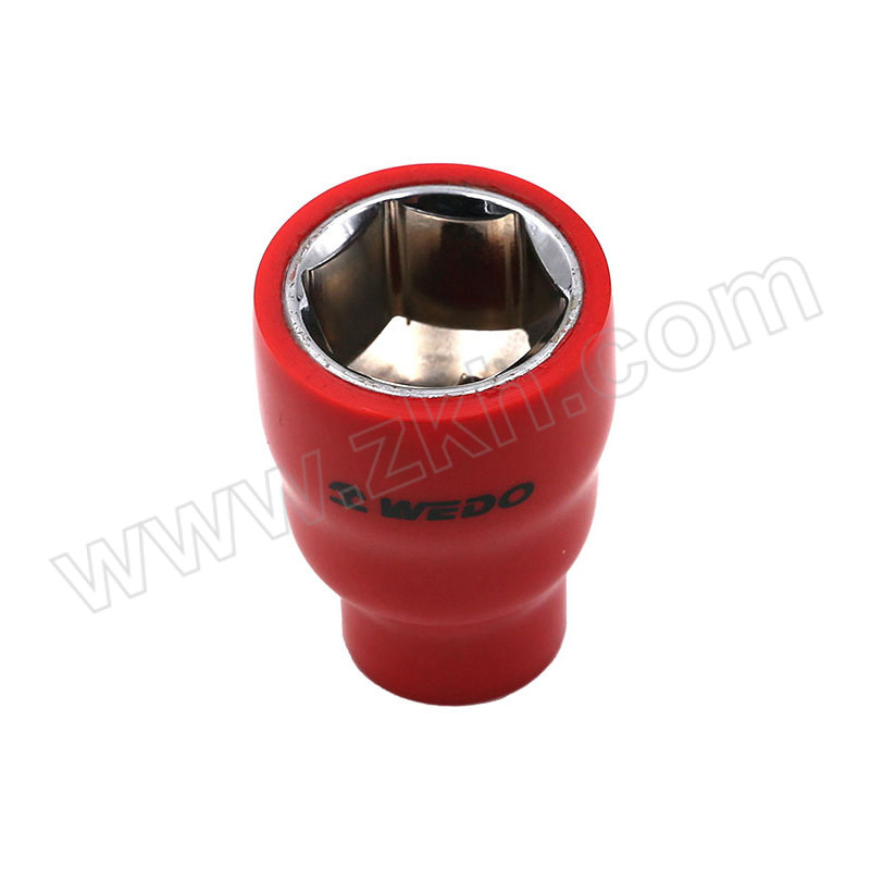 WEDO/维度 1/2"绝缘浸塑套筒头 IN536A-17 17mm 1把