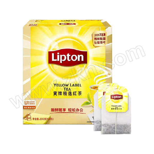 LIPTON/立顿 红茶包商用装 S100 2g×100 1盒