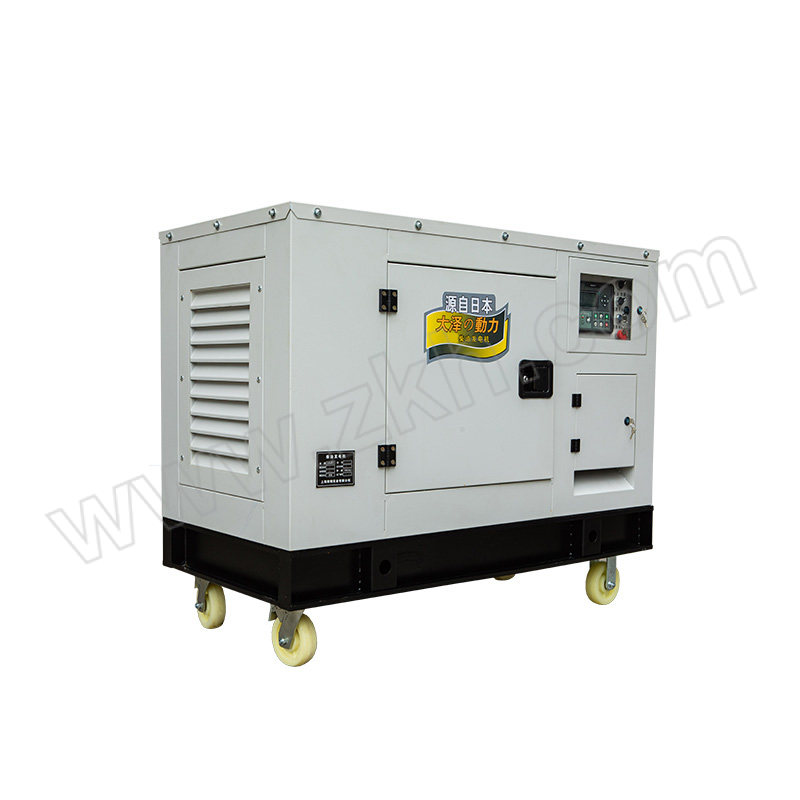 DZDL/大泽动力 静音式柴油发电机 TO28000ET 水冷四缸四冲程 额定功率25kW 电压220V 1台
