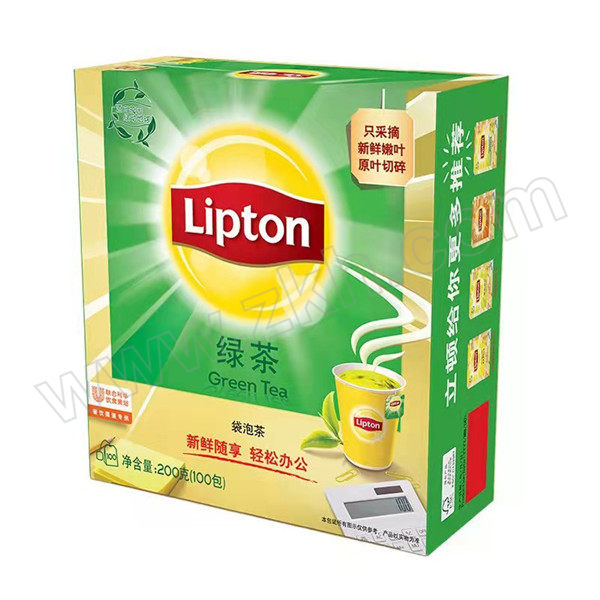LIPTON/立顿 绿茶 S100 2g×100包 1盒