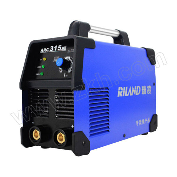 RILAND/瑞凌 220V/380V直流手工电焊机 ARC-315SII 含手套1对 面罩1个 16²焊线15m 插头1个 电焊钳1把 地线夹1个 1套