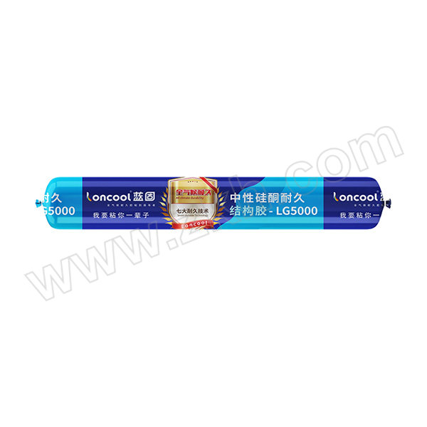 LONCOOL/蓝固 硅酮结构胶 LG-5000 黑色 750g 1支