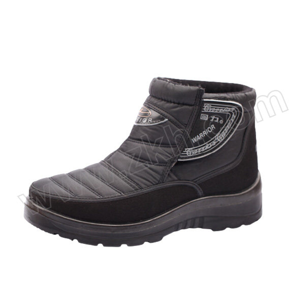 WARRIOR/回力 保暖棉鞋 WBN-2142 37码 黑色 1双