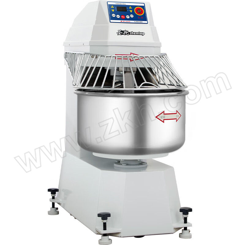 SHENTOP/圣托 双动双速和面机 STJ-H50 STJ-H50 适用电源 2.8kW 380V 906×560×1150mm 1台