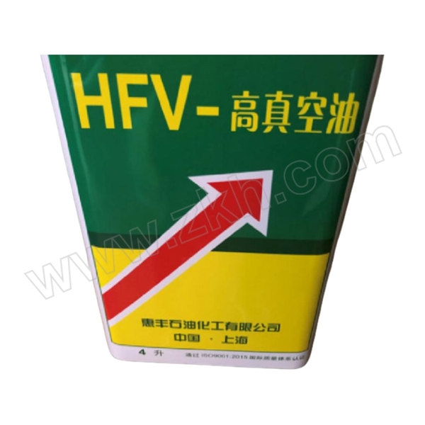 HUIFENG/惠丰 真空泵油 HFV-68(优) 3.5kg(4L) 1桶