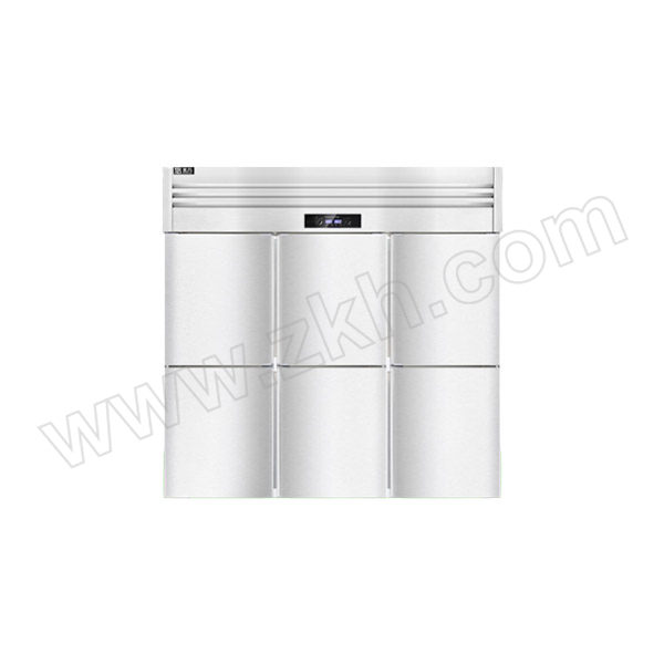 SHENTOP/圣托 商用六门冰箱 STLN-GS36 1320L 双温 冷冻-18~0℃/冷藏-5~10℃  直冷 1770×700×1950mm 含卸货 1台