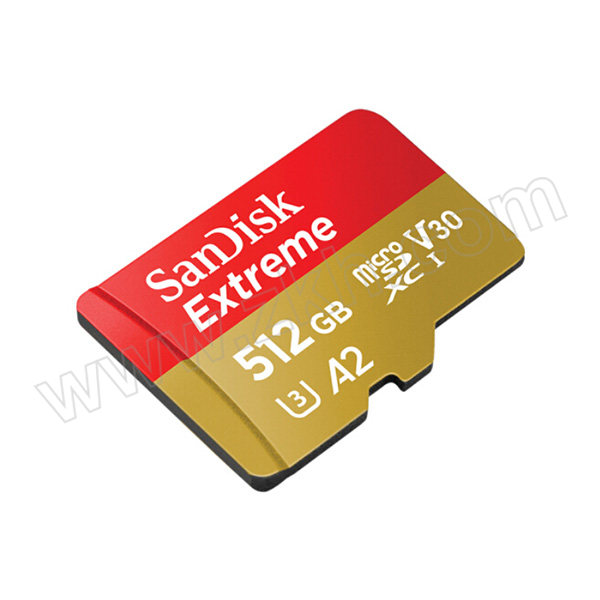 SANDISK/闪迪 TF(MicroSD)存储卡 SDSQXA1-512G-ZN6MA 512GB A2 V30 U3 4K 读速160MB/s 写速90MB/s 升级 读速190MB/s  写速130MB/s  新老款随机发货 1个