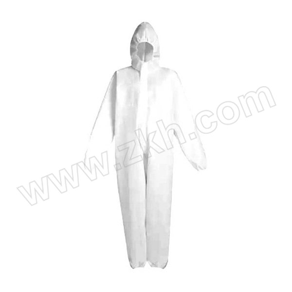 HANDUN/汉盾 带帽连体式工业防护服 HD-BP616 2XL 白色 1件