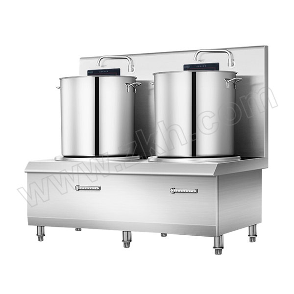 DEMASHI/德玛仕 电磁大锅灶(定制款) HW-STL15C-02 适用电源 2×15kW 380V 1250×750×1200mm 厚1.3mm 201材质 1台